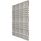Ekena Millwork 19 5/8in. W x 19 5/8in. H Stacked EnduraWall Decorative 3D Wall Panel Covers 2.67 Sq. Ft. WP20X20SDCAB - alternate 4